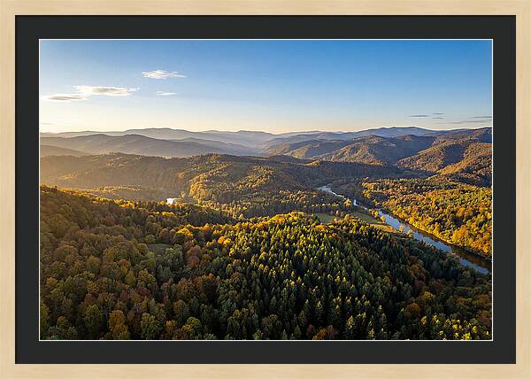 Golden Hour Over Babcock State Park
