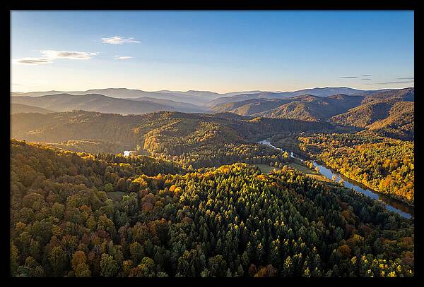 Golden Hour Over Babcock State Park