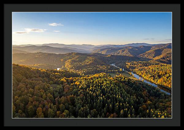 Golden Hour Over Babcock State Park