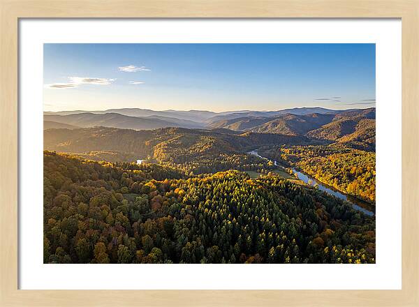 Golden Hour Over Babcock State Park