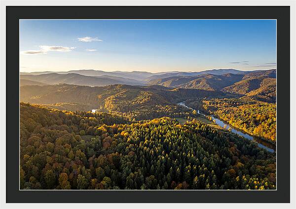 Golden Hour Over Babcock State Park