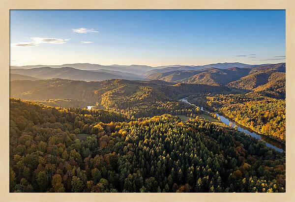 Golden Hour Over Babcock State Park