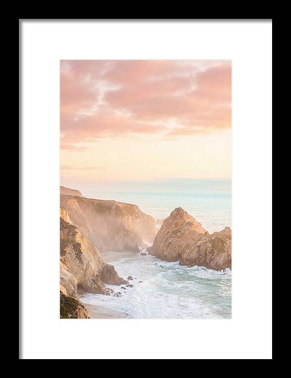 Golden Hour Over Big Sur Coastline