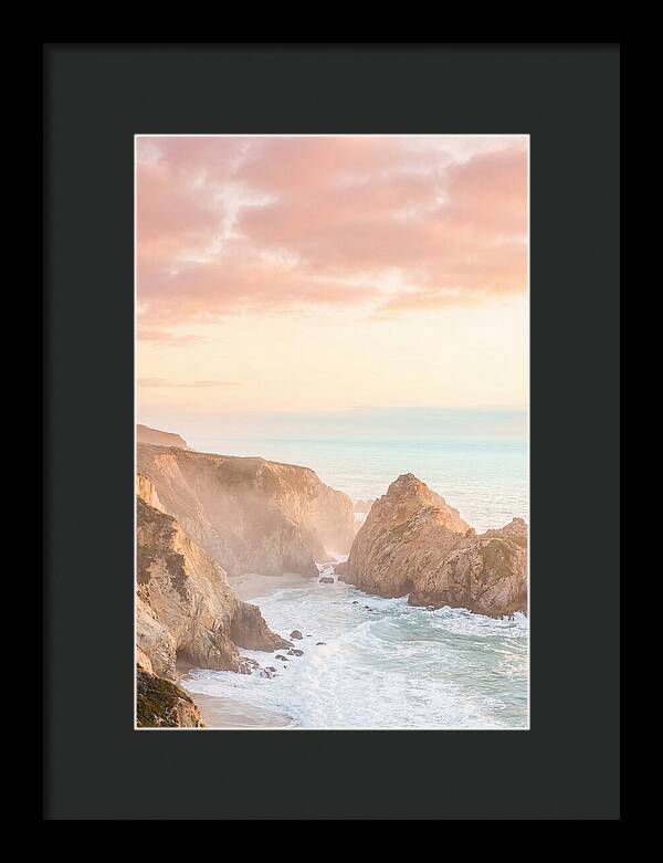 Golden Hour Over Big Sur Coastline