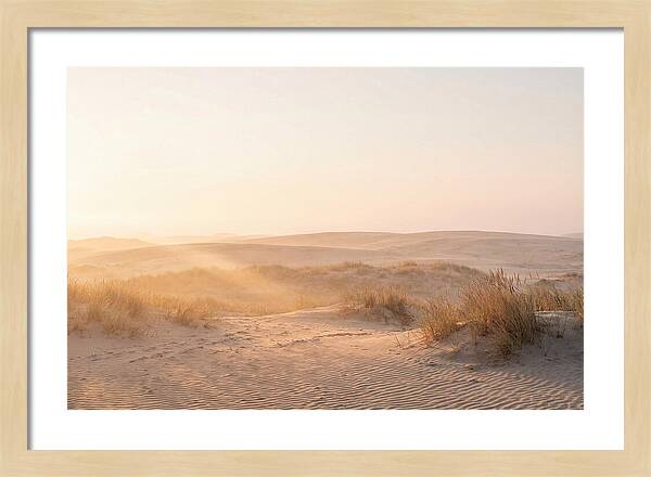 Golden Hour Over Curonian Dunes