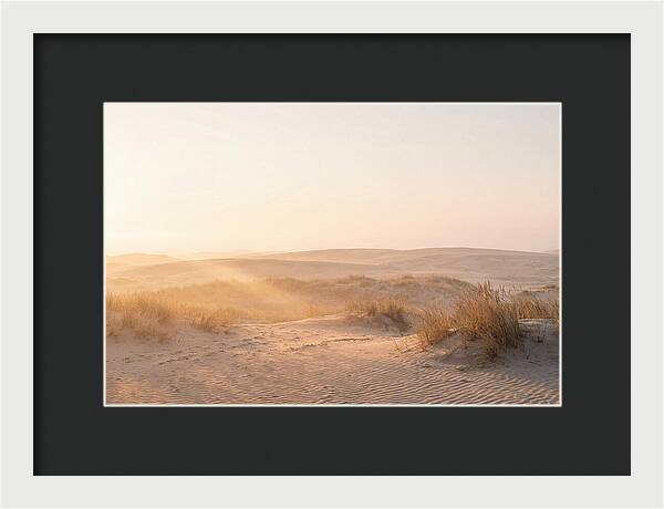 Golden Hour Over Curonian Dunes