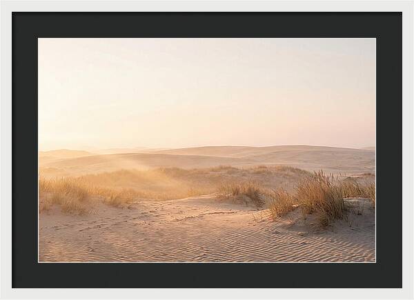 Golden Hour Over Curonian Dunes
