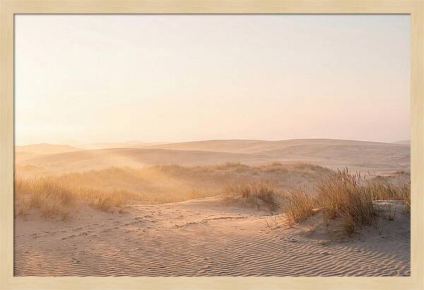 Golden Hour Over Curonian Dunes