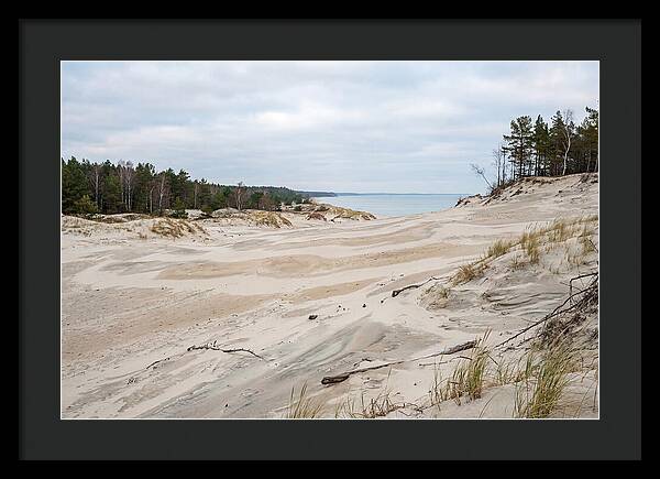 Golden Hour Over Curonian Spit Dunes