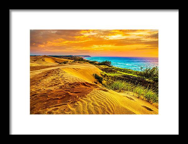 Golden Hour Over Curonian Spit