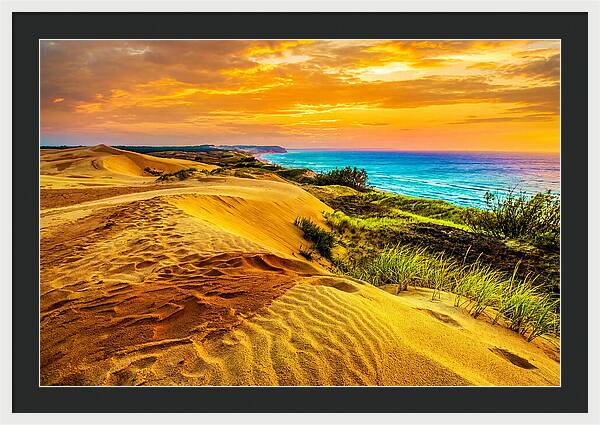 Golden Hour Over Curonian Spit