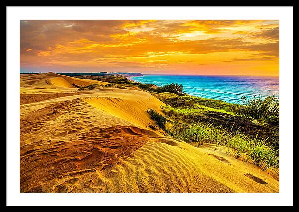 Golden Hour Over Curonian Spit