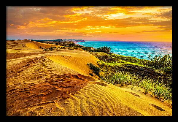 Golden Hour Over Curonian Spit