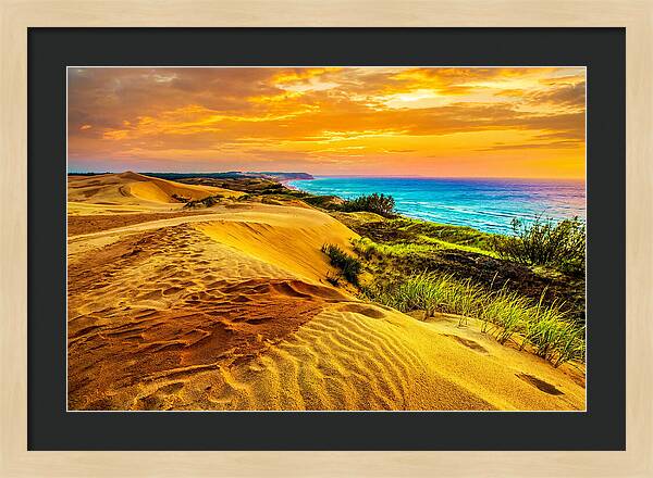 Golden Hour Over Curonian Spit