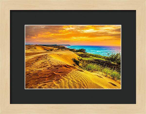 Golden Hour Over Curonian Spit