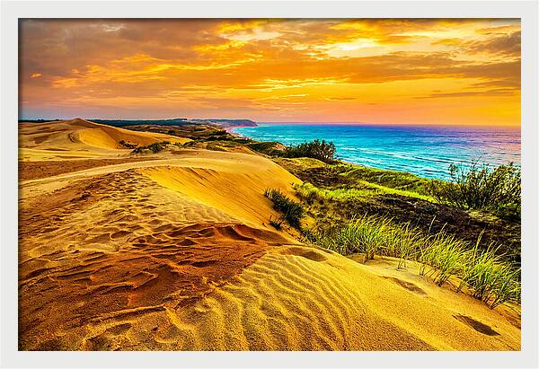 Golden Hour Over Curonian Spit