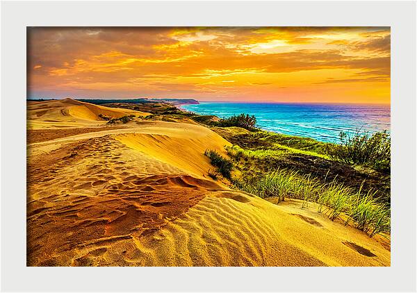 Golden Hour Over Curonian Spit