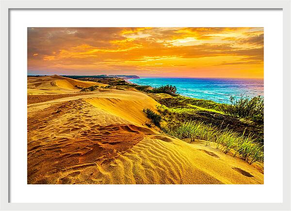 Golden Hour Over Curonian Spit