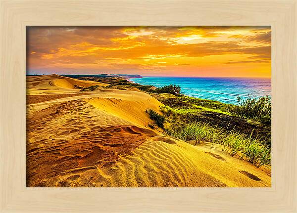 Golden Hour Over Curonian Spit