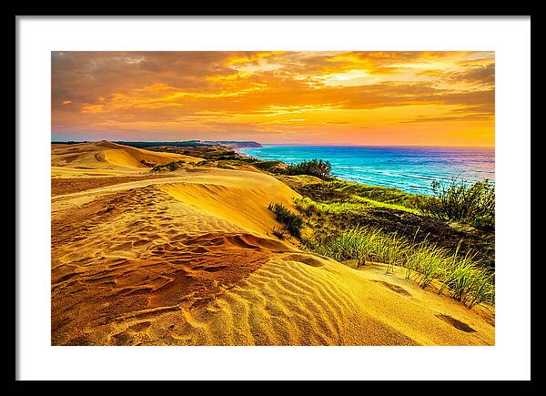 Golden Hour Over Curonian Spit