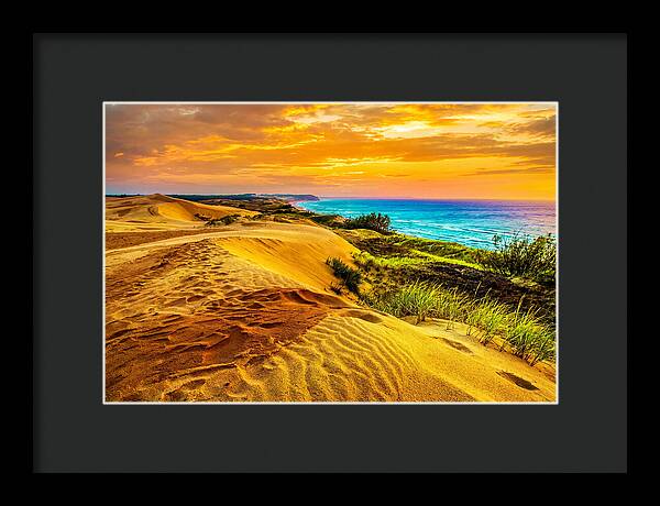 Golden Hour Over Curonian Spit