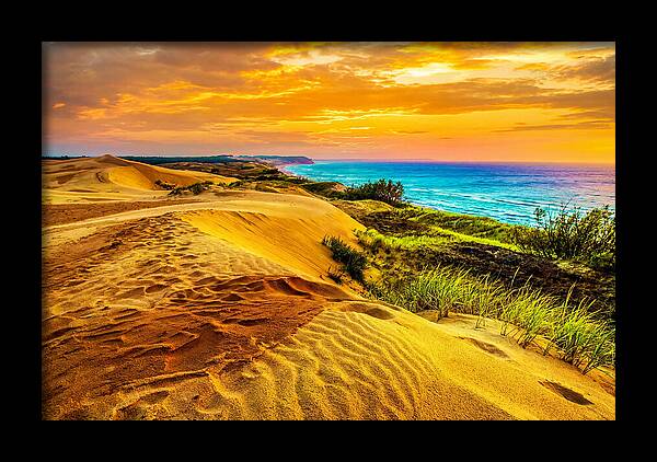 Golden Hour Over Curonian Spit