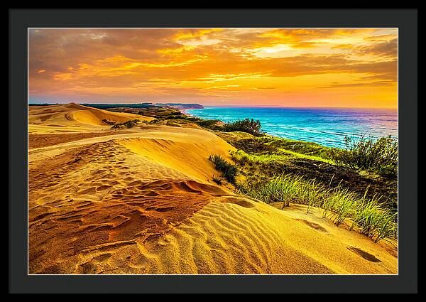 Golden Hour Over Curonian Spit