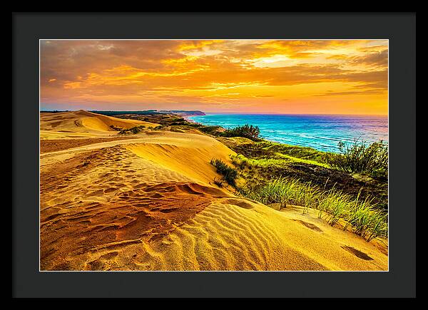 Golden Hour Over Curonian Spit