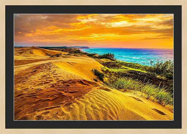 Golden Hour Over Curonian Spit