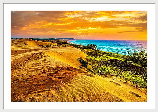 Golden Hour Over Curonian Spit