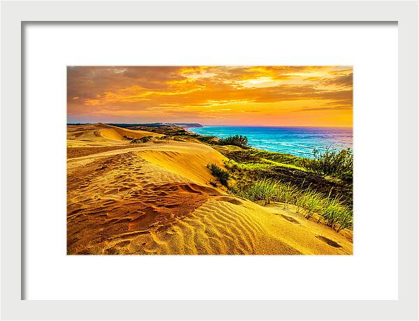 Golden Hour Over Curonian Spit