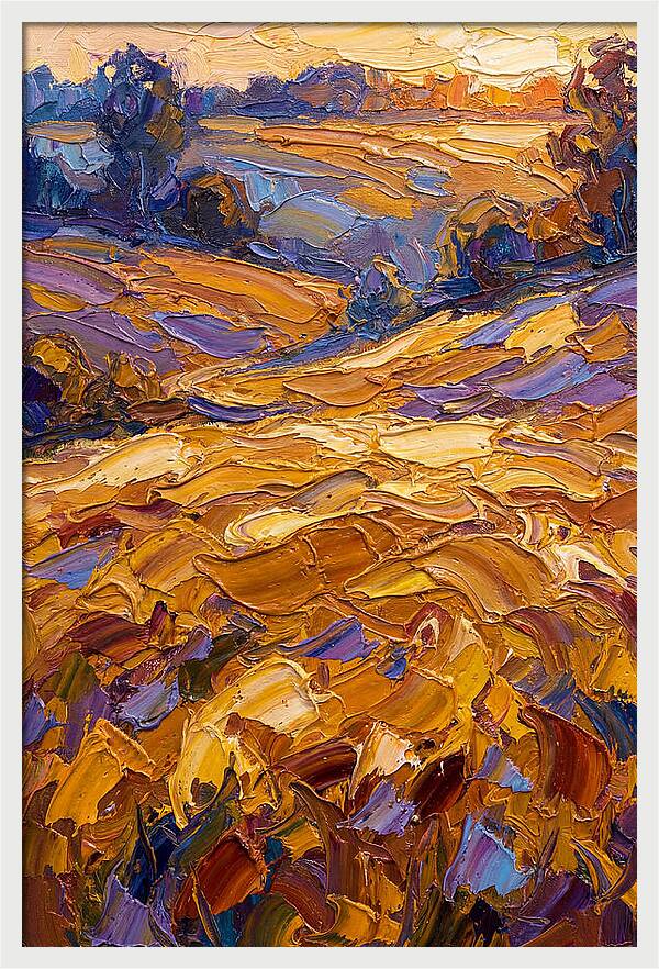 Golden Hour Over Fields