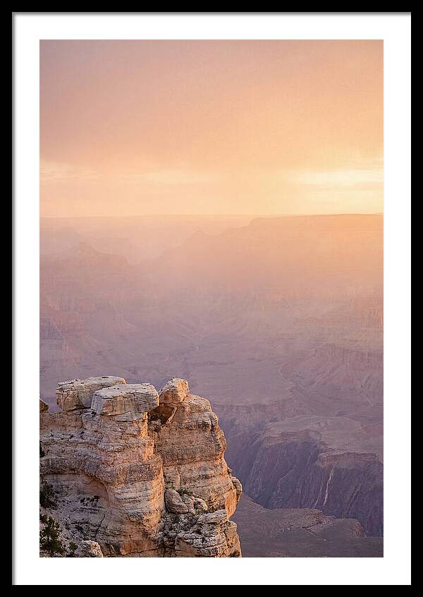 Golden Hour Over Grand Canyon