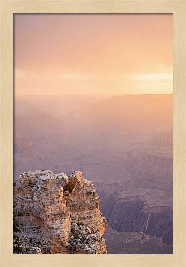 Golden Hour Over Grand Canyon
