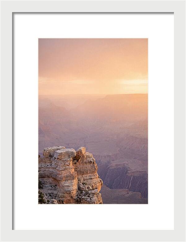 Golden Hour Over Grand Canyon
