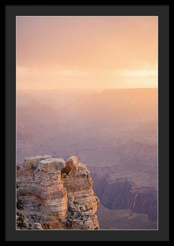 Golden Hour Over Grand Canyon