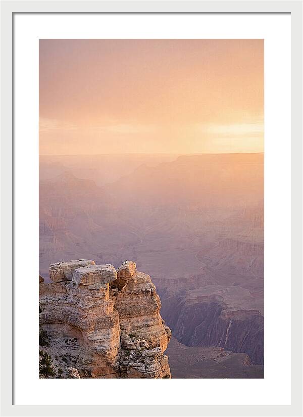 Golden Hour Over Grand Canyon