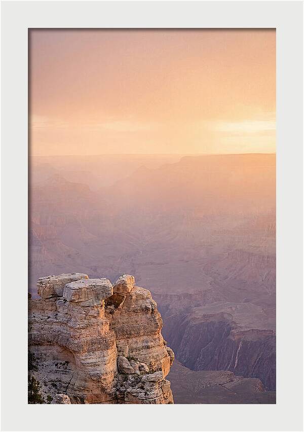 Golden Hour Over Grand Canyon