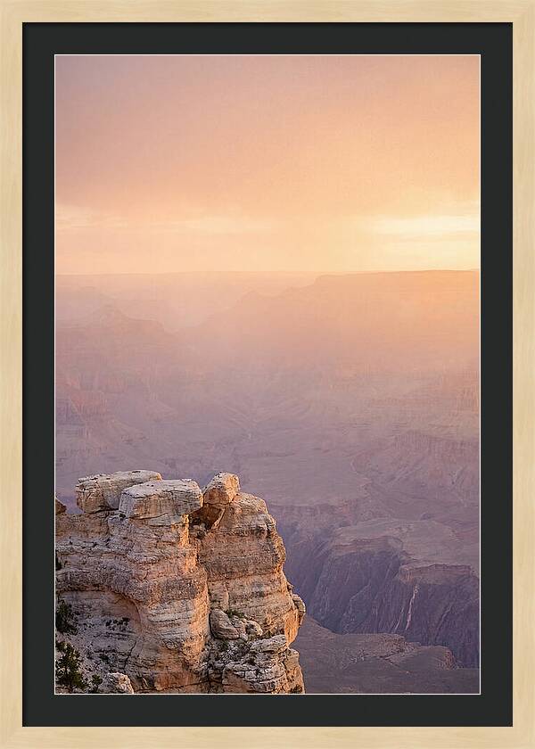 Golden Hour Over Grand Canyon