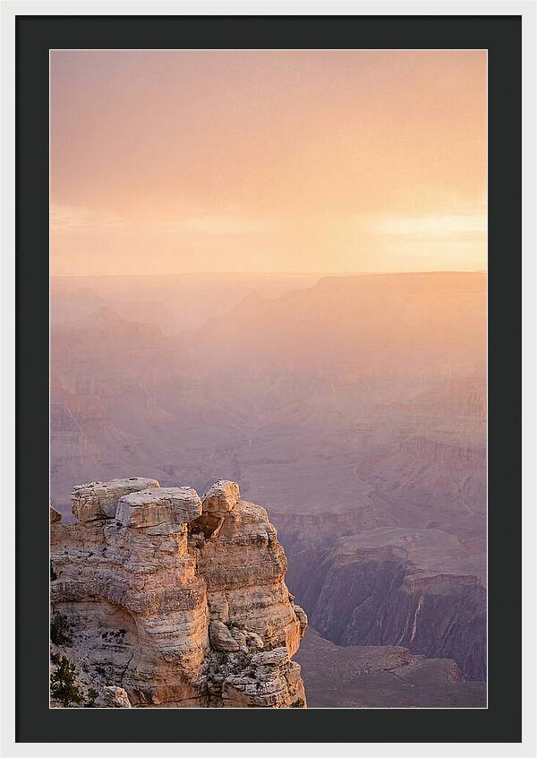 Golden Hour Over Grand Canyon