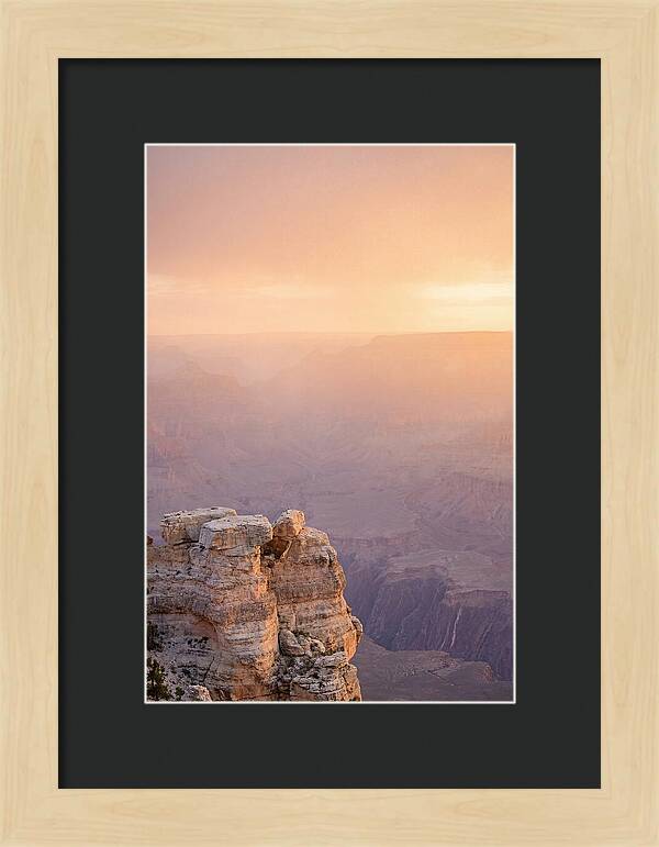 Golden Hour Over Grand Canyon
