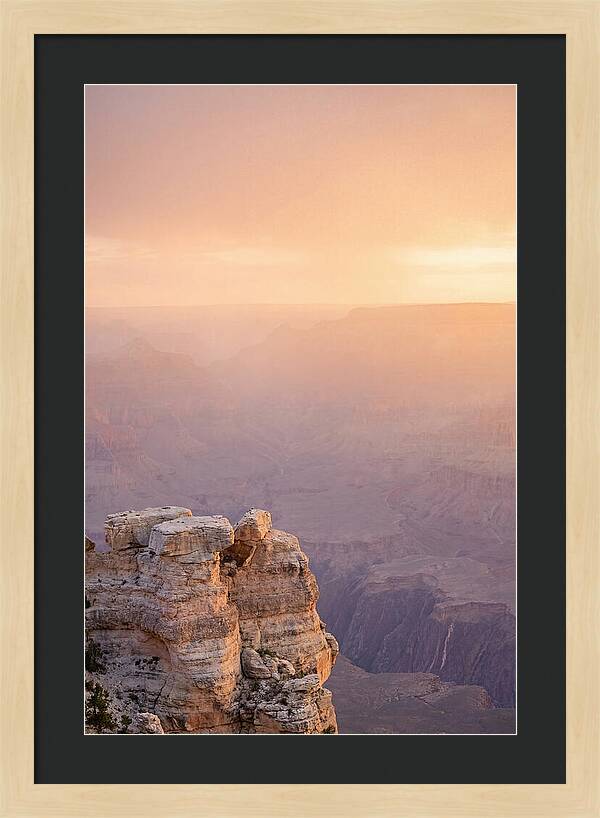 Golden Hour Over Grand Canyon