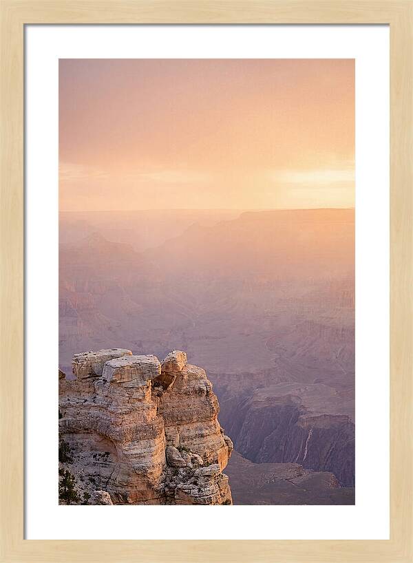 Golden Hour Over Grand Canyon
