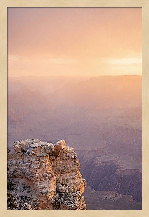 Golden Hour Over Grand Canyon