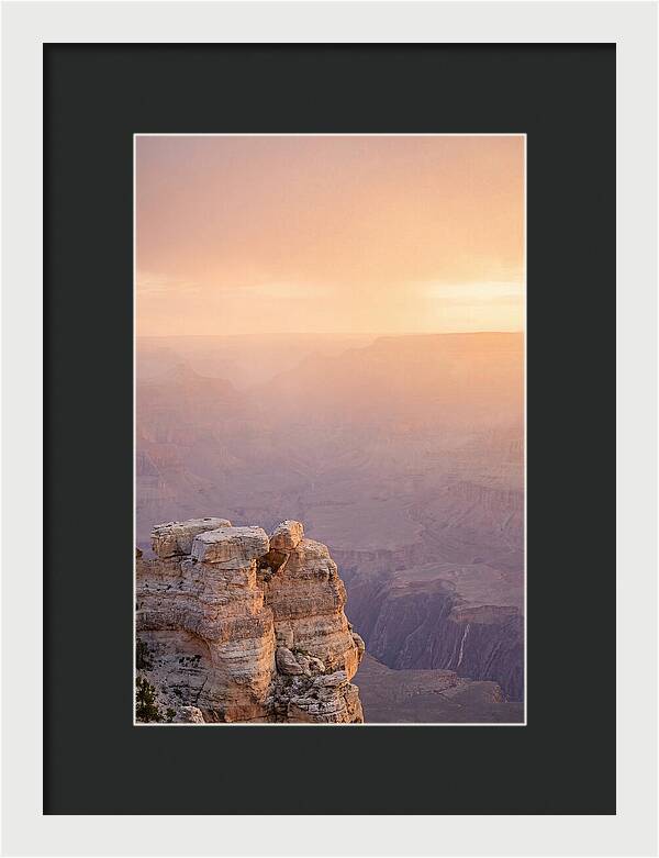 Golden Hour Over Grand Canyon
