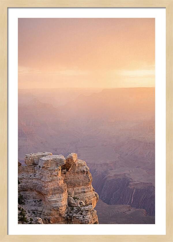 Golden Hour Over Grand Canyon