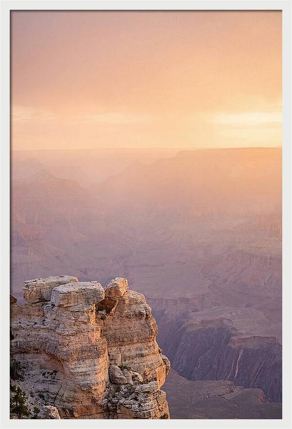 Golden Hour Over Grand Canyon