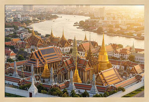 Golden Hour Over Grand Palace