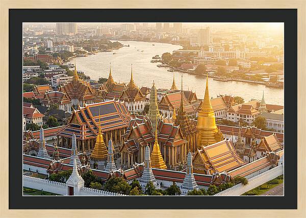Golden Hour Over Grand Palace