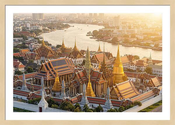 Golden Hour Over Grand Palace
